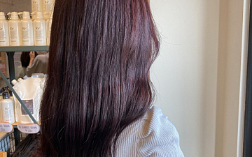 伊丹 美容室【キールーム】 艶重視のボルドーカラー