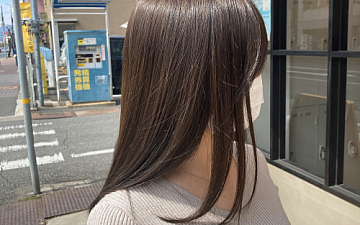伊丹 美容室【キールーム】オリーブグレージュ