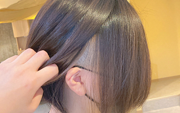 伊丹 美容室【キールーム】 刈り上げボブ
