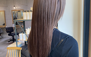 伊丹 美容室【キールーム】 透明感のあるブリーチスタイル