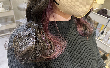 伊丹 美容室【キールーム】 まだまだ大人気のインナーカラー!